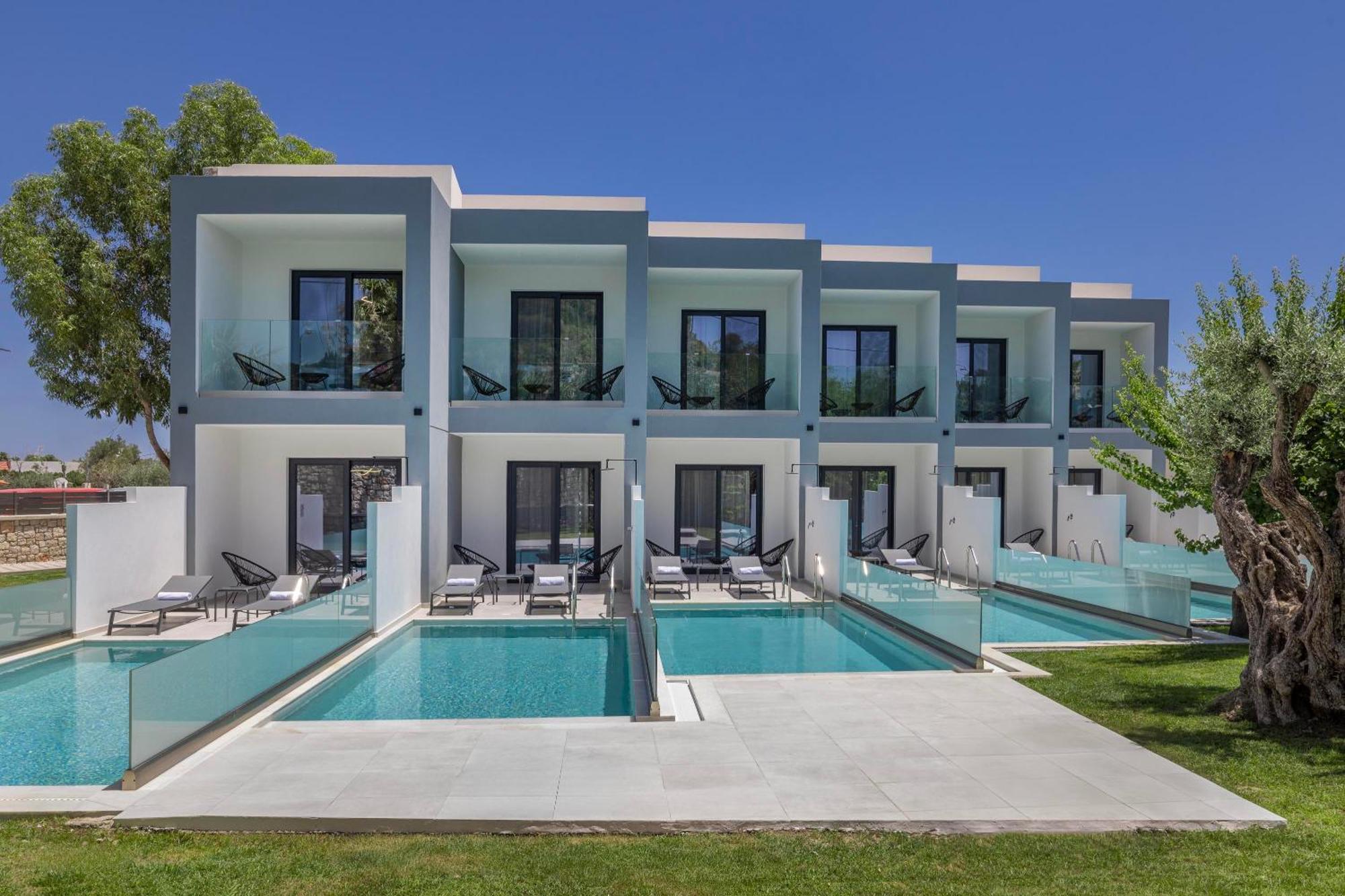 Tota Suites Afantou Bagian luar foto
